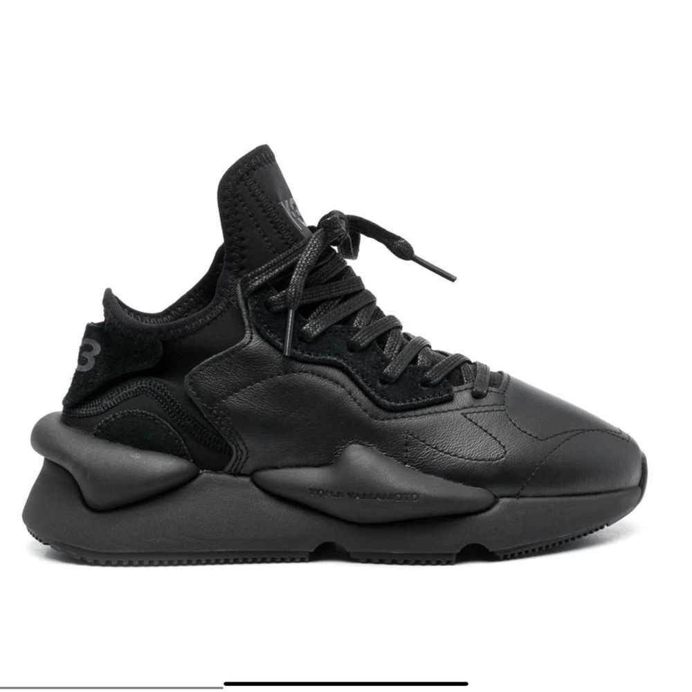 Y-3 NEW UN WORN black on black UK 5 (Unisex) mens 5,5 women 6,5